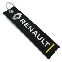Брелок тканевый с вышивкой «Renault»