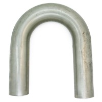 Труба гнутая Ø51 угол 180° сталь (длинна 330мм)