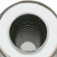 Резонатор «belais» круглый Ø95 мм, длина 300 мм, труба Ø55 мм (нержавеющая сталь)