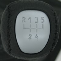 Ручка КПП c чехлом для ВАЗ 2101-07 (чёрная строчка)